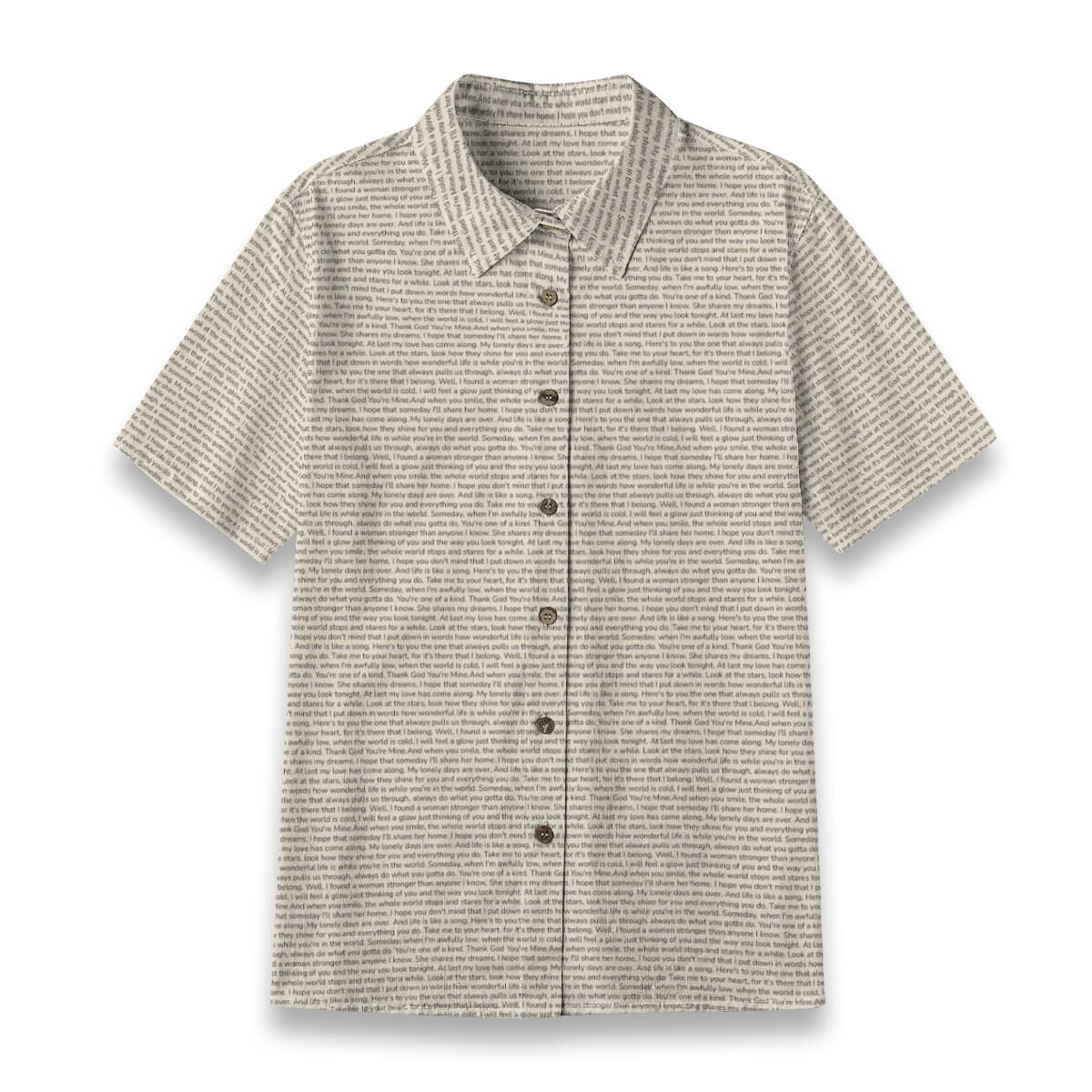 Women's Linen Textured Cotton Short Sleeve Shirt