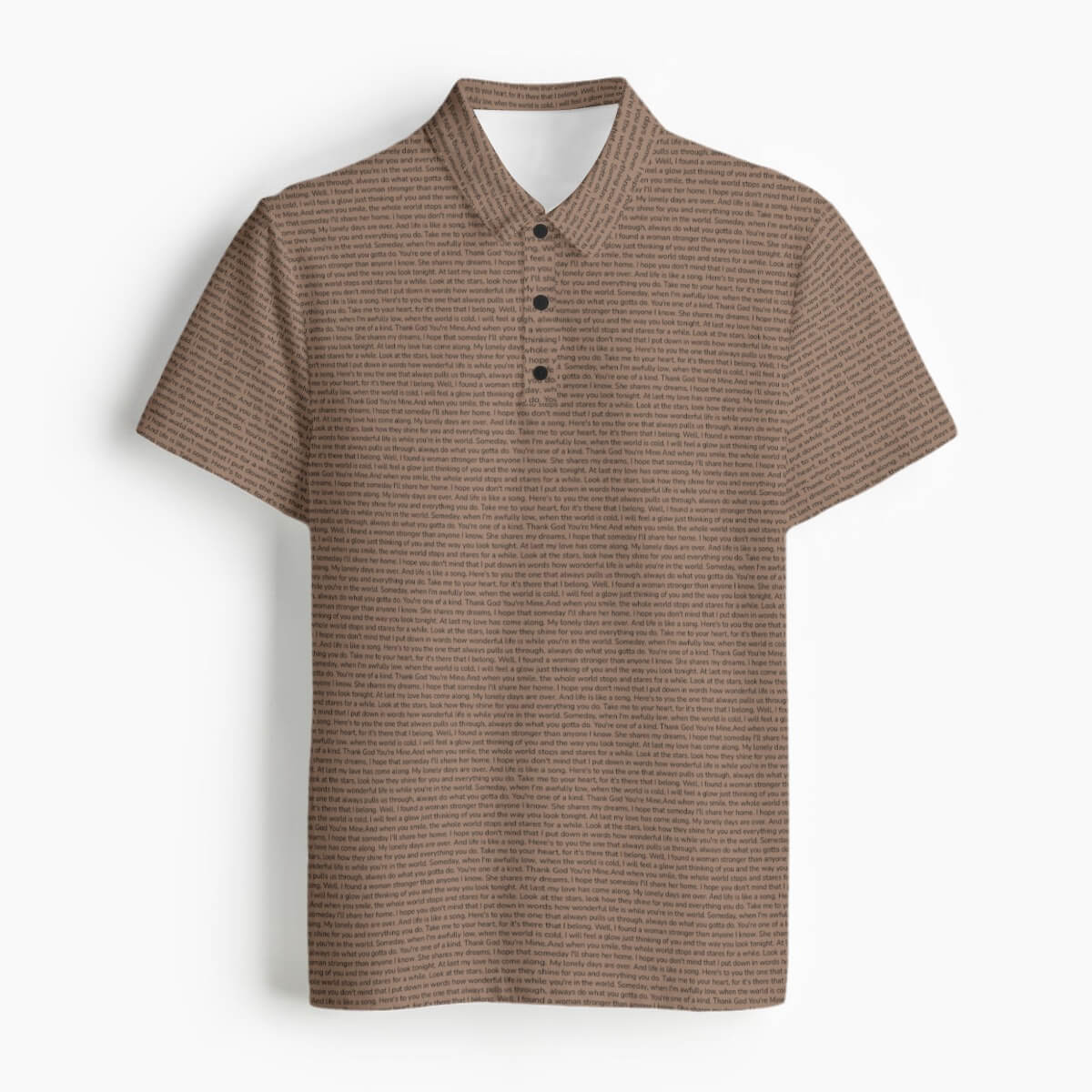 Men's Microfiber Jersey Polo Shirt