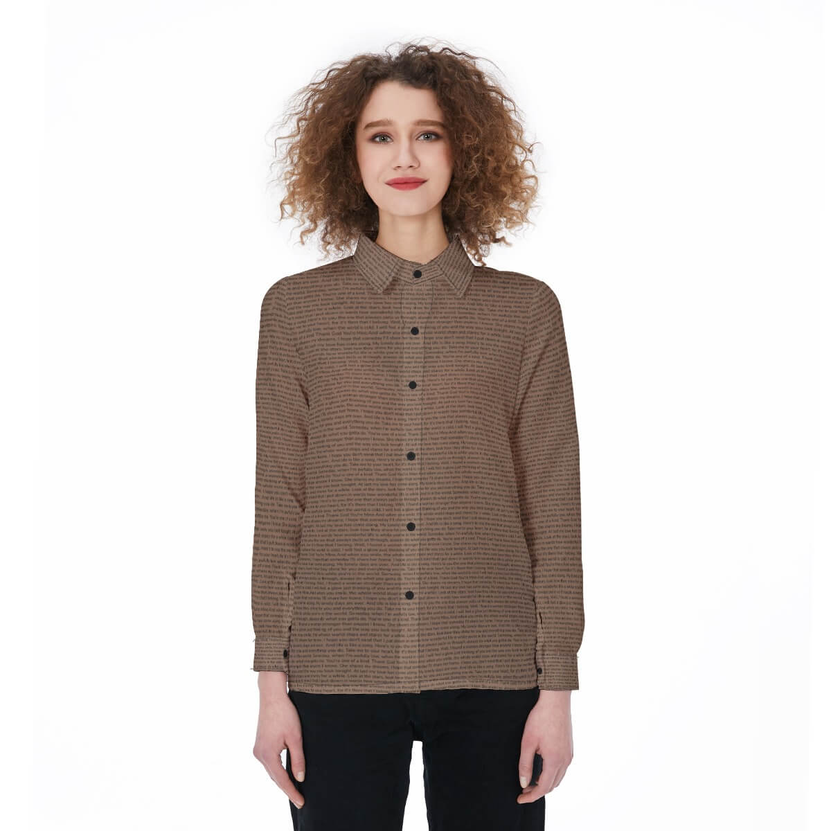 Women's Elastic-Back Shirt