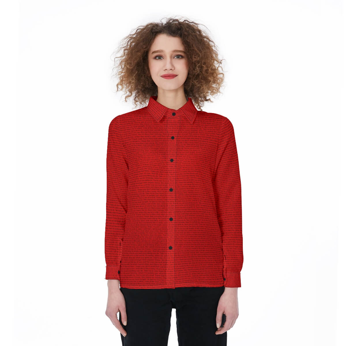 Women's Elastic-Back Shirt