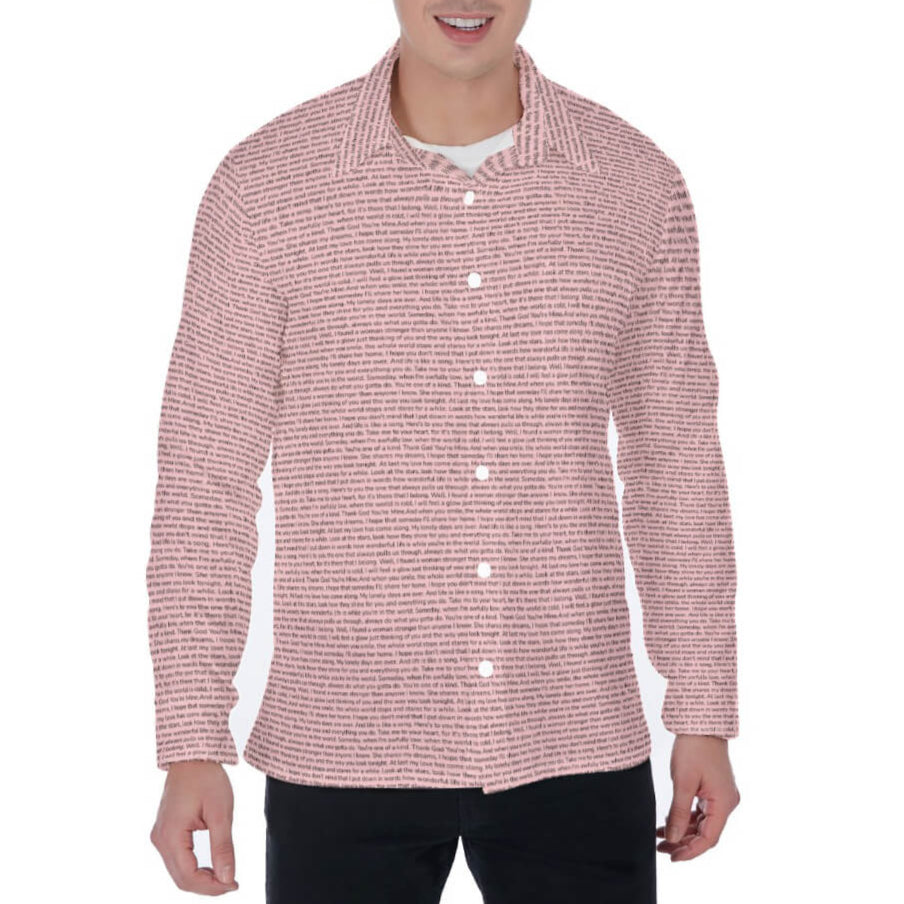 Men's Long Sleeve Button-Up Shirt