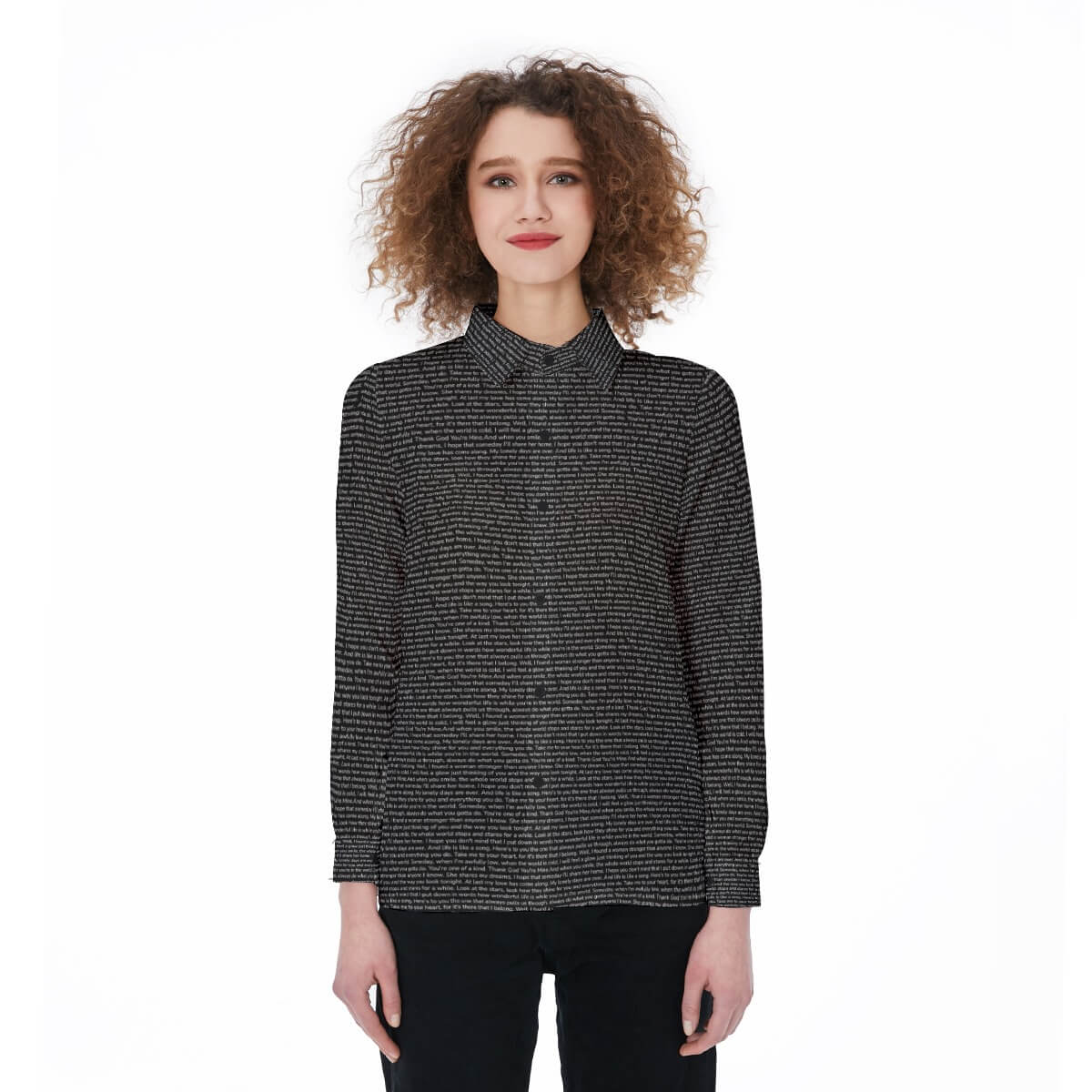 Women's Elastic-Back Shirt