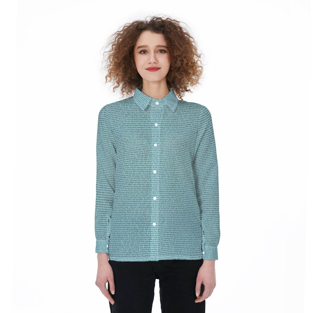 Women's Elastic-Back Shirt