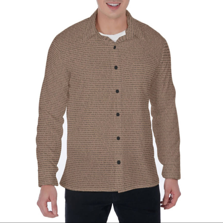 Men's Long Sleeve Button-Up Shirt