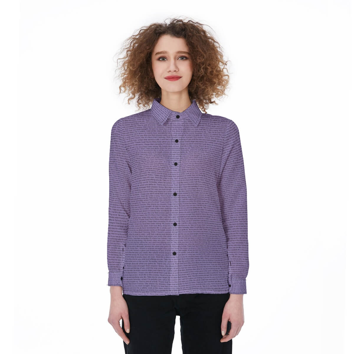 Women's Elastic-Back Shirt