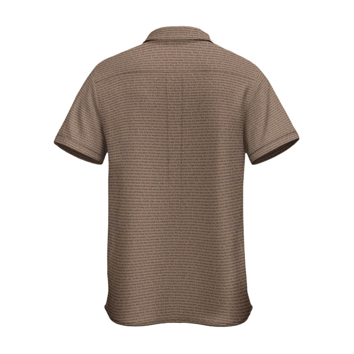 Men's Cotton Short Sleeve Button-Up Shirt