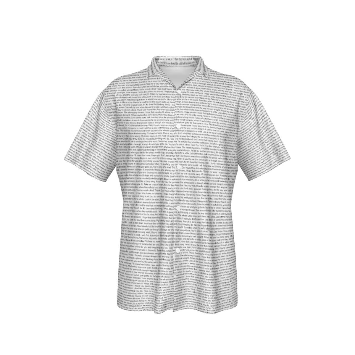 Men's Cotton Hawaiian Shirt