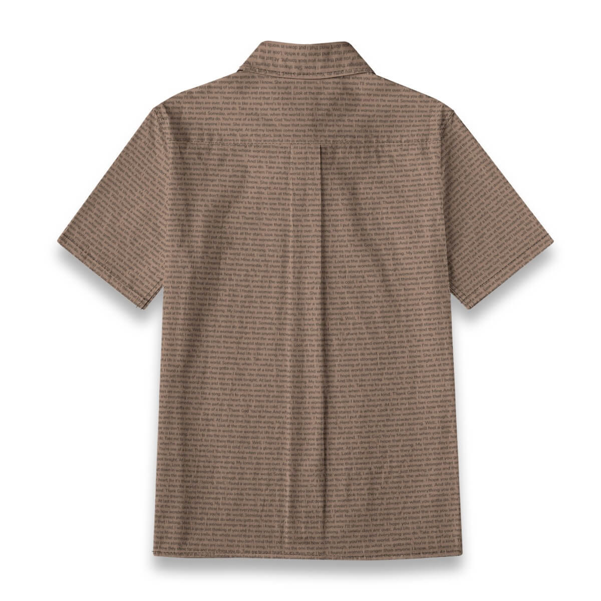 Women's Linen Textured Cotton Short Sleeve Shirt