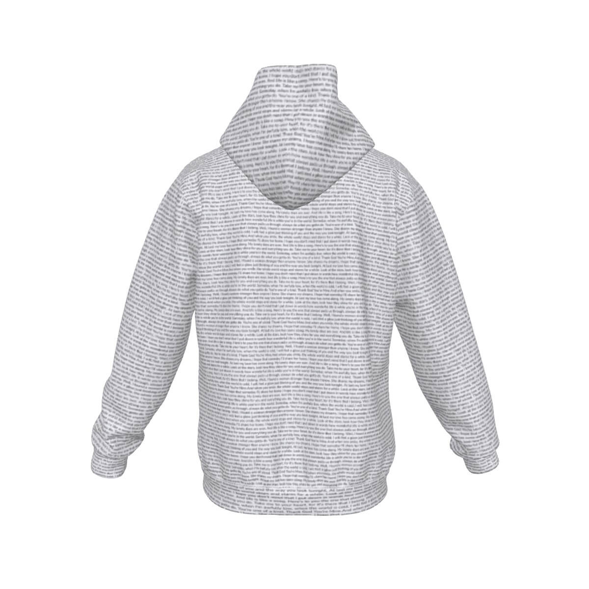Unisex Sherpa Fleece Zip Up Hoodie