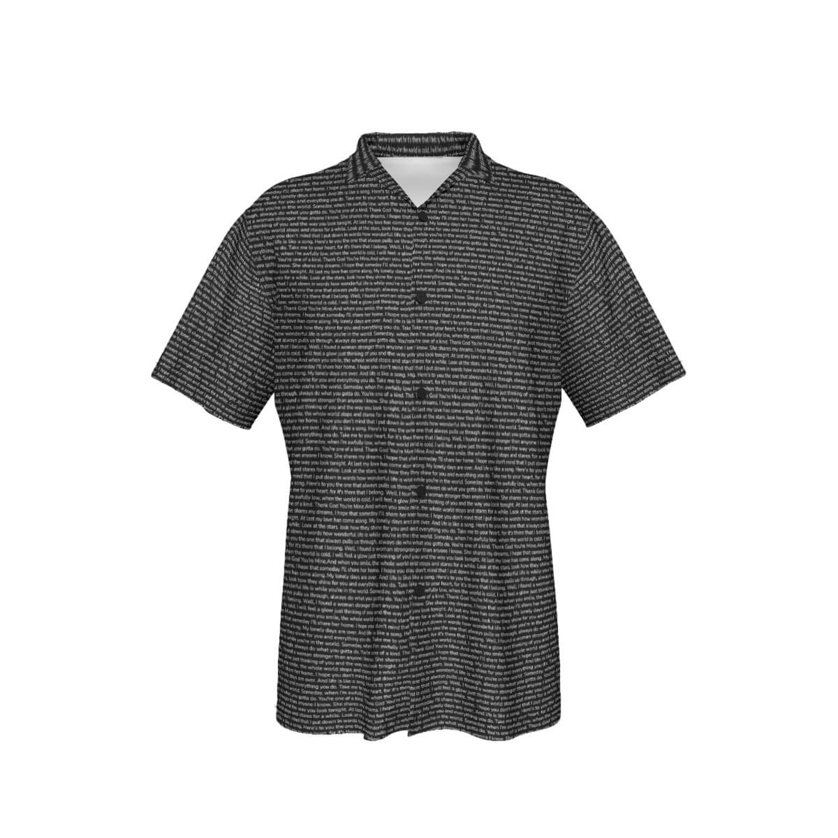 Men's Cotton Hawaiian Shirt