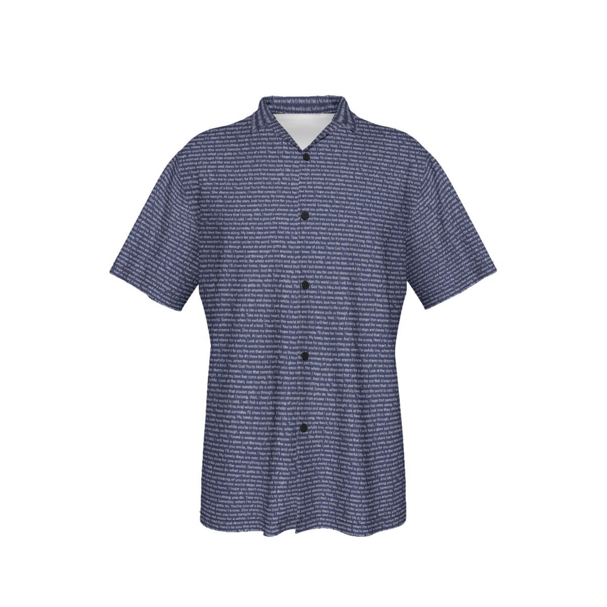 Men's Cotton Hawaiian Shirt