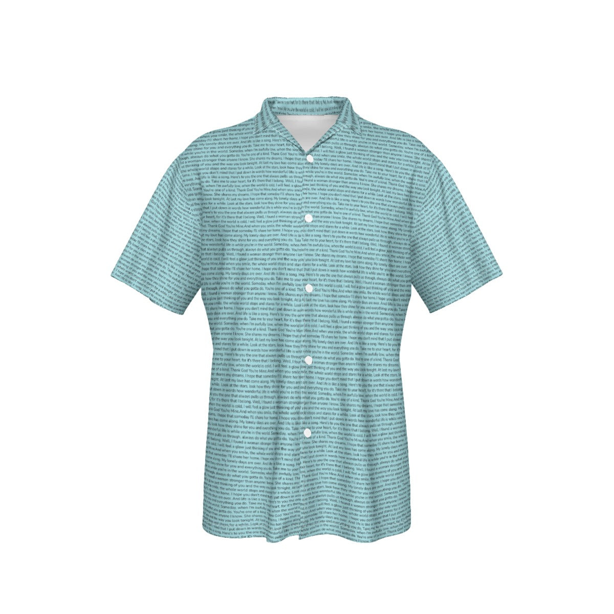 Men's Cotton Hawaiian Shirt