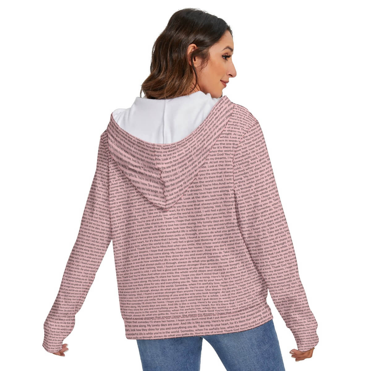 Women's Heavy Fleece Zip-on-the-Side Hoodie