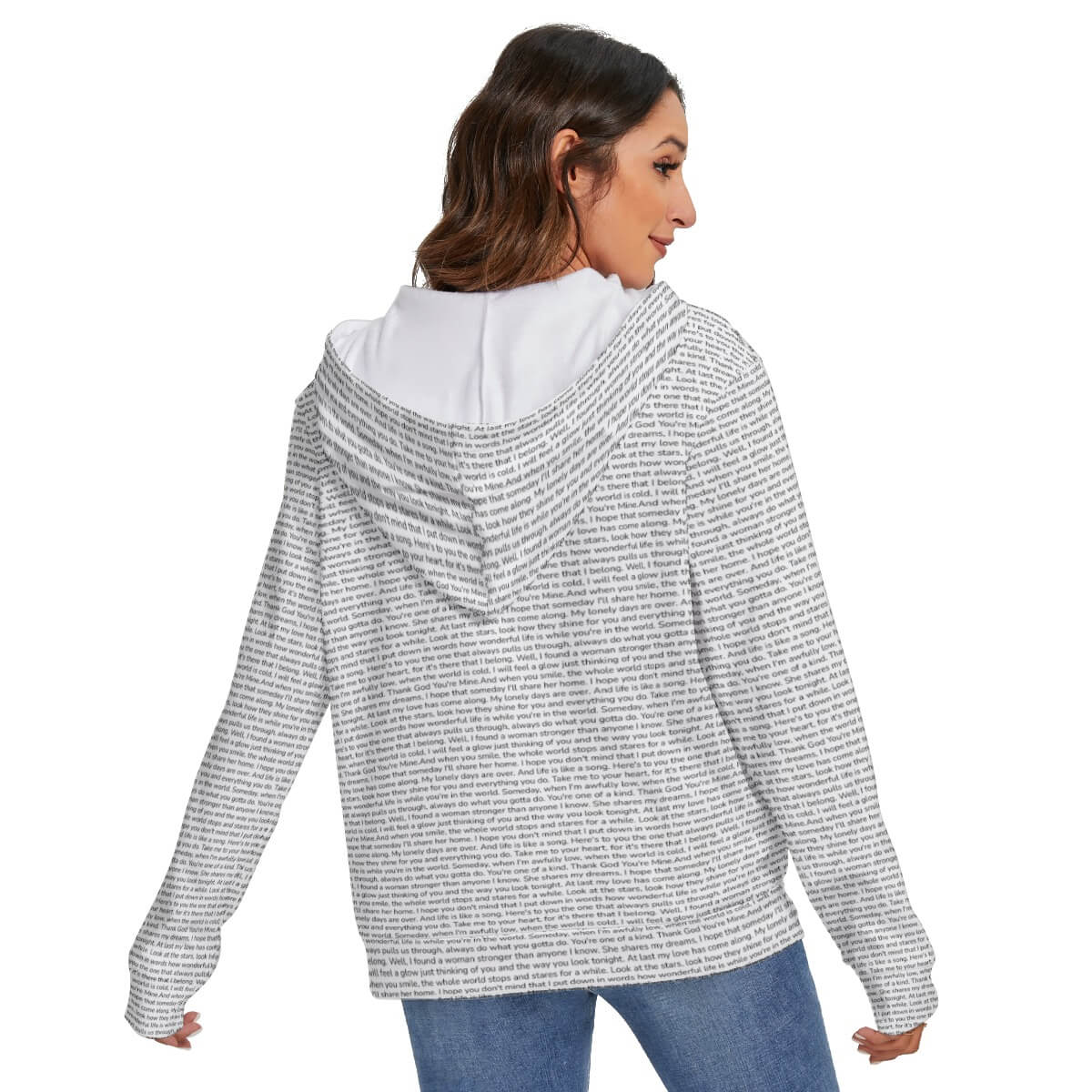 Women's Heavy Fleece Zip-on-the-Side Hoodie