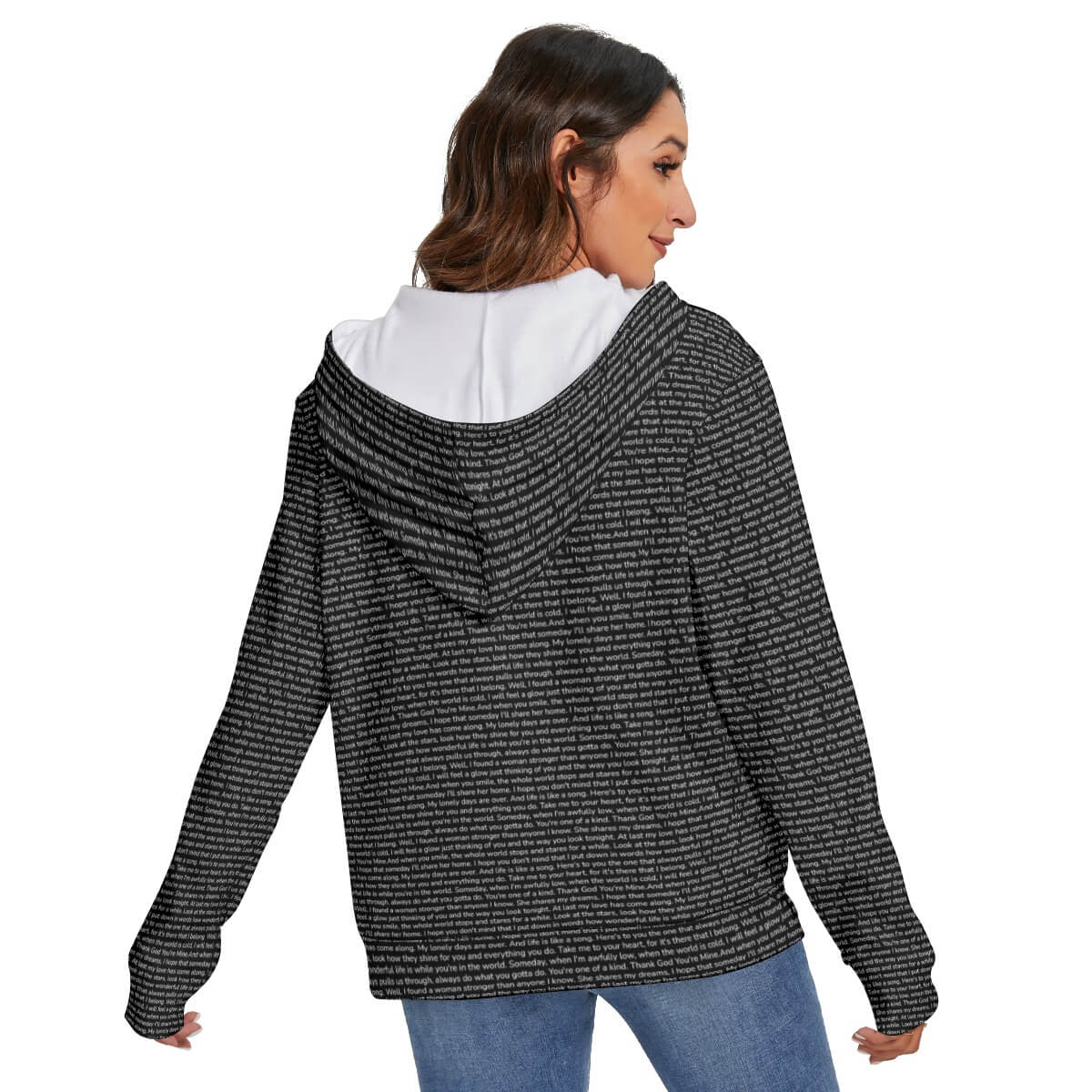 Women's Heavy Fleece Zip-on-the-Side Hoodie