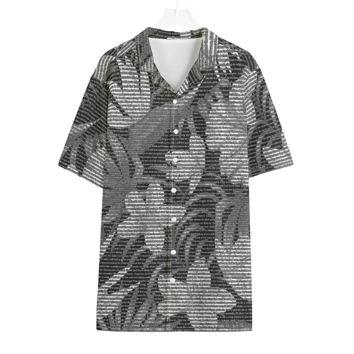 Men's Cotton Tropical Floral Scenic Hawaiian Shirt