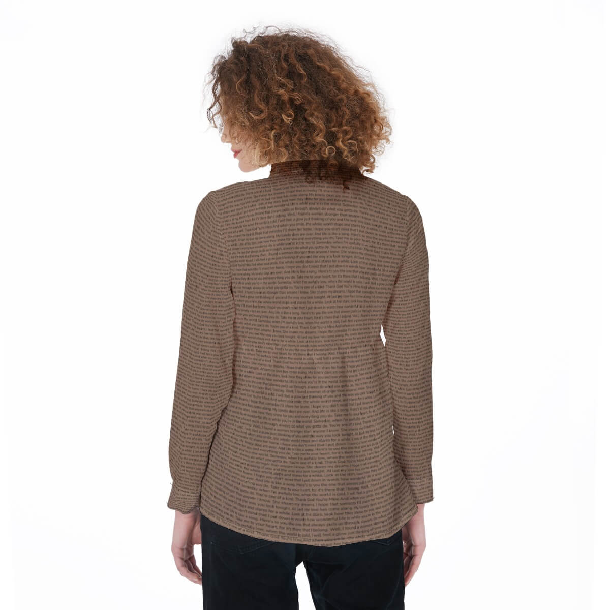 Women's Elastic-Back Shirt