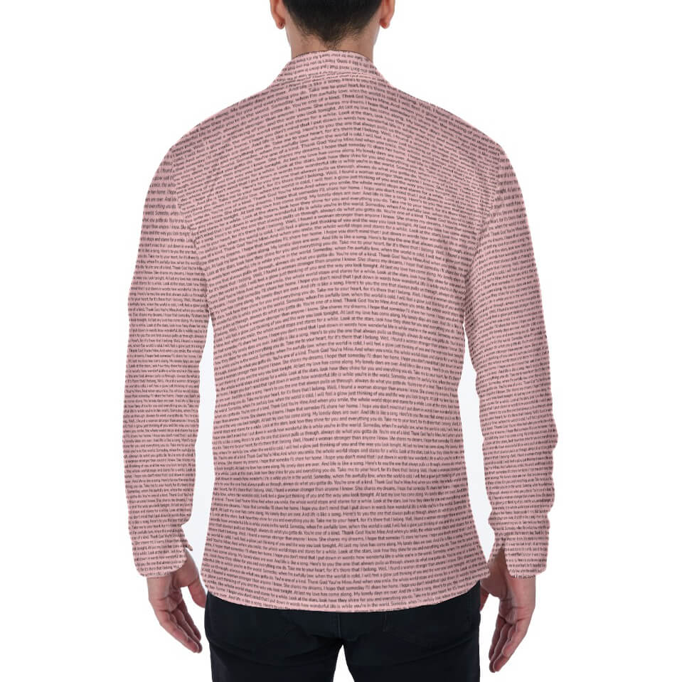 Men's Long Sleeve Button-Up Shirt