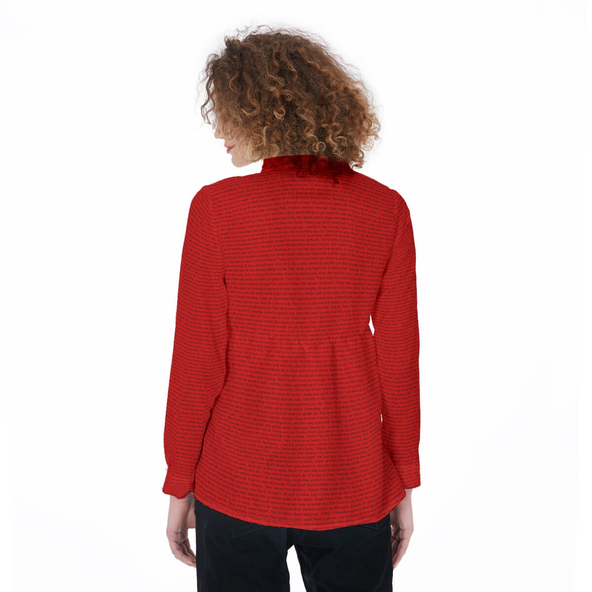 Women's Elastic-Back Shirt