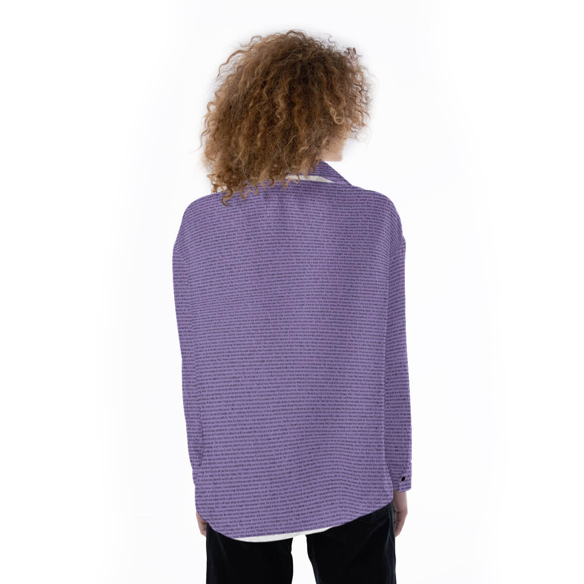 Women's Satin Long Sleeve Shirt