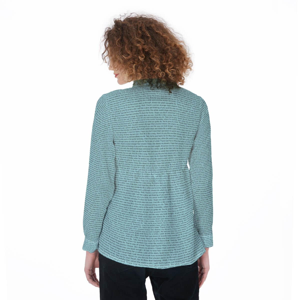 Women's Elastic-Back Shirt