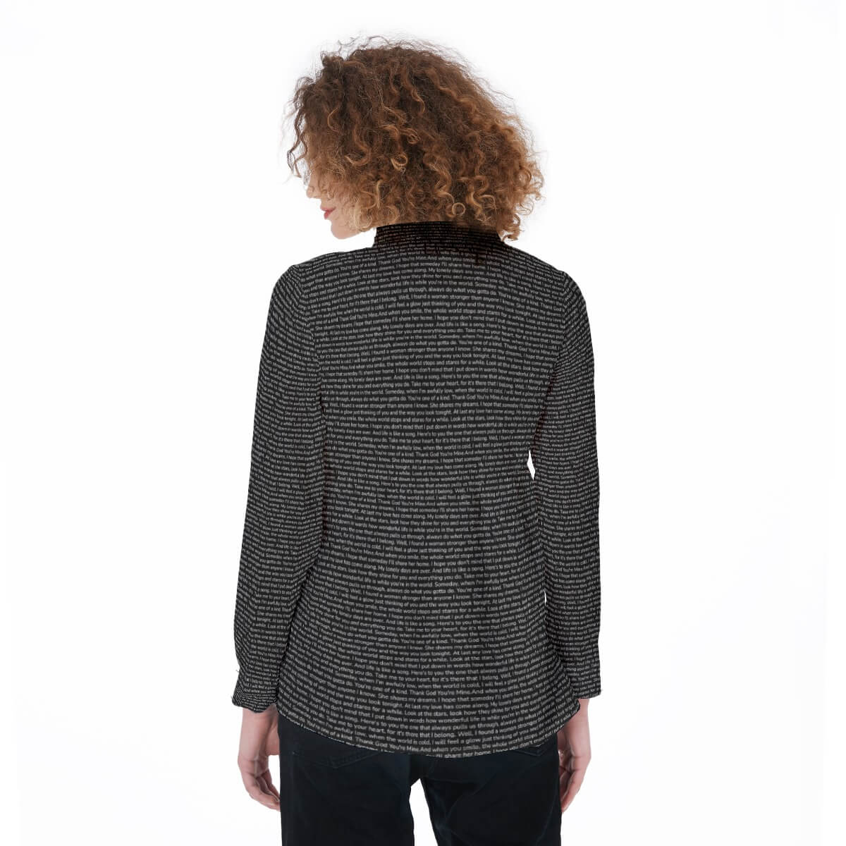 Women's Elastic-Back Shirt