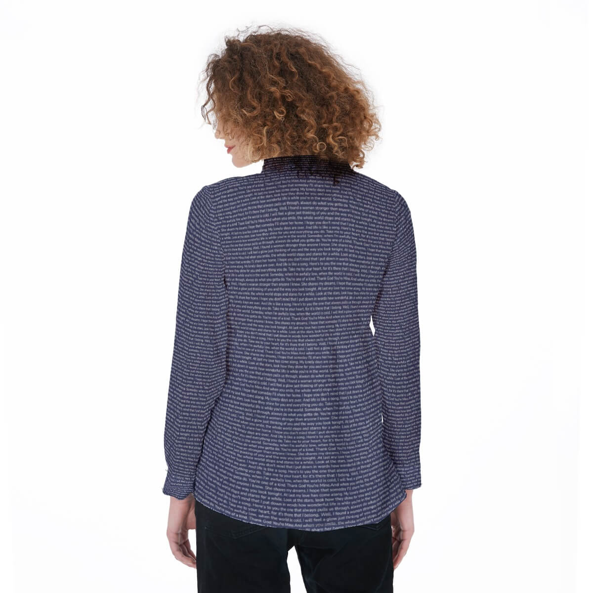 Women's Elastic-Back Shirt