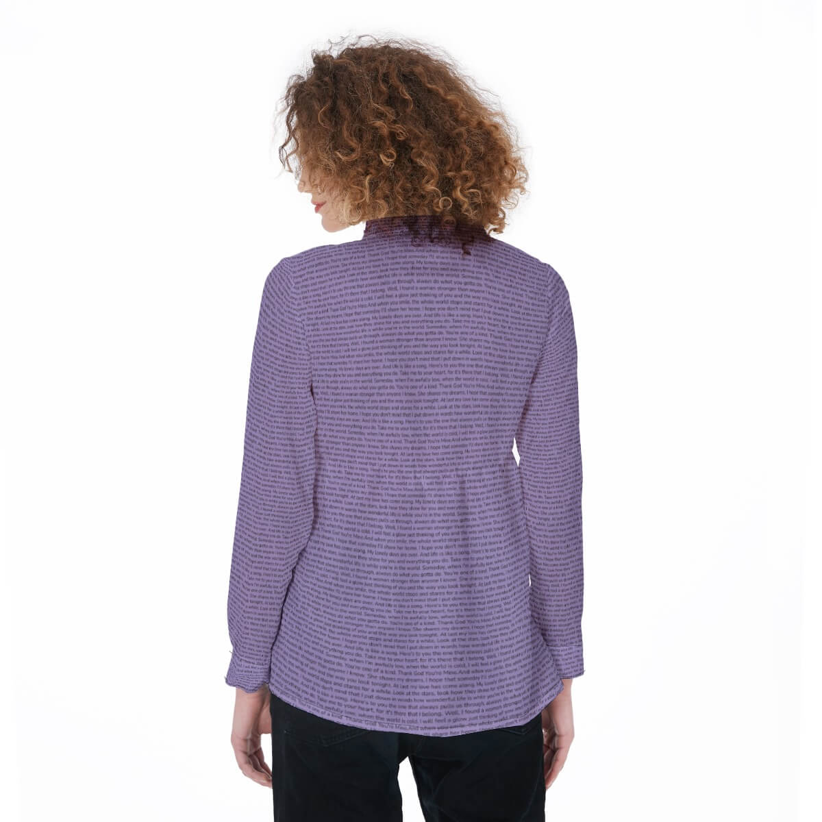 Women's Elastic-Back Shirt