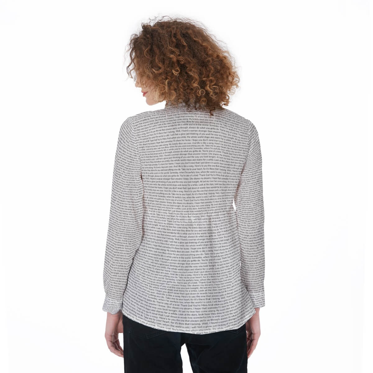 Women's Elastic-Back Shirt