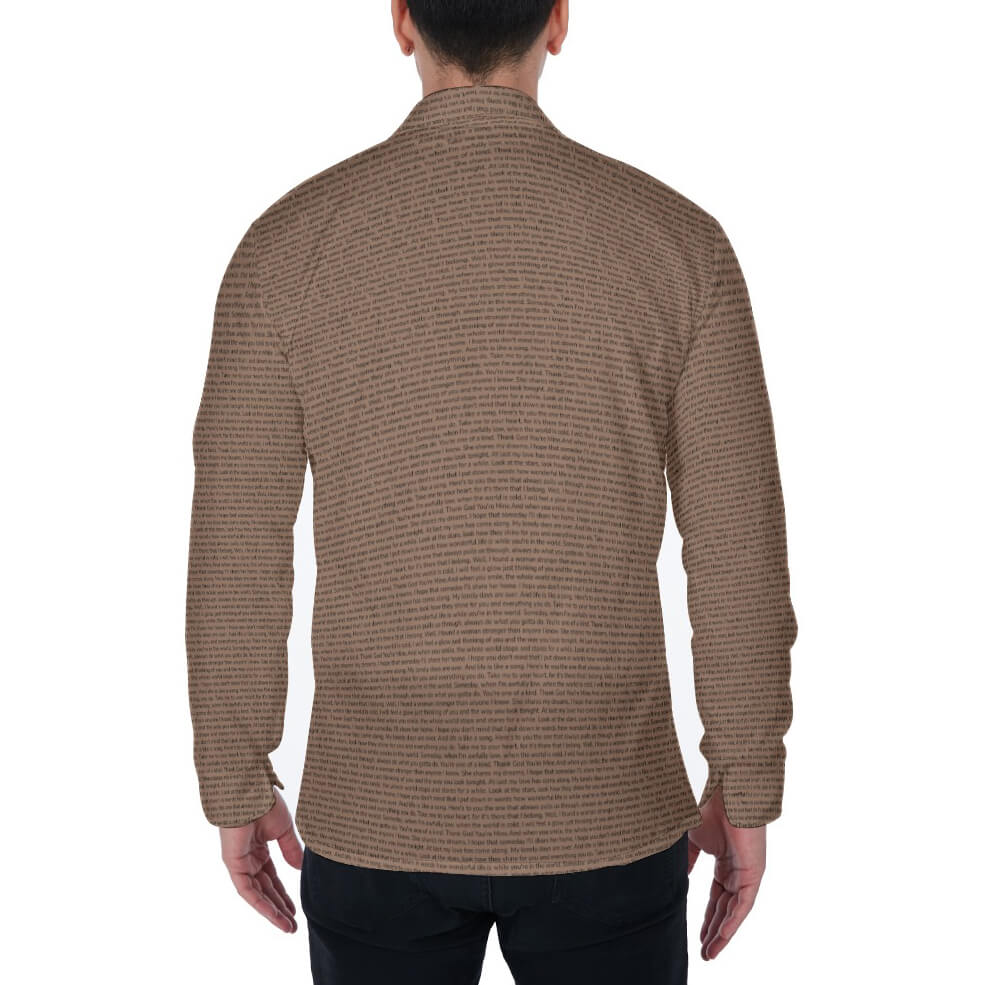 Men's Long Sleeve Button-Up Shirt