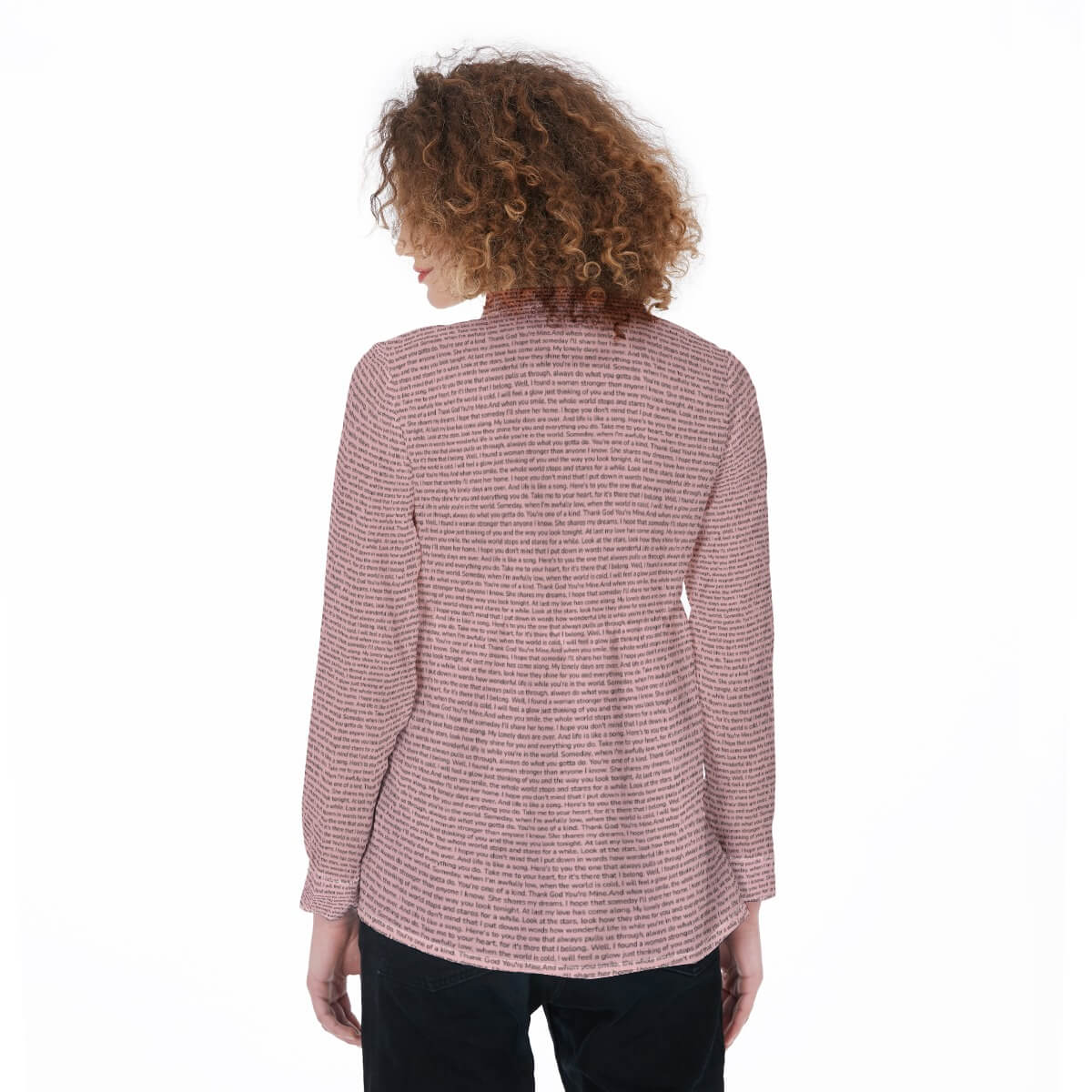 Women's Elastic-Back Shirt