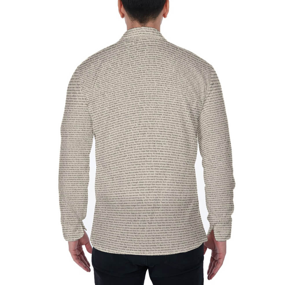 Men's Long Sleeve Button-Up Shirt
