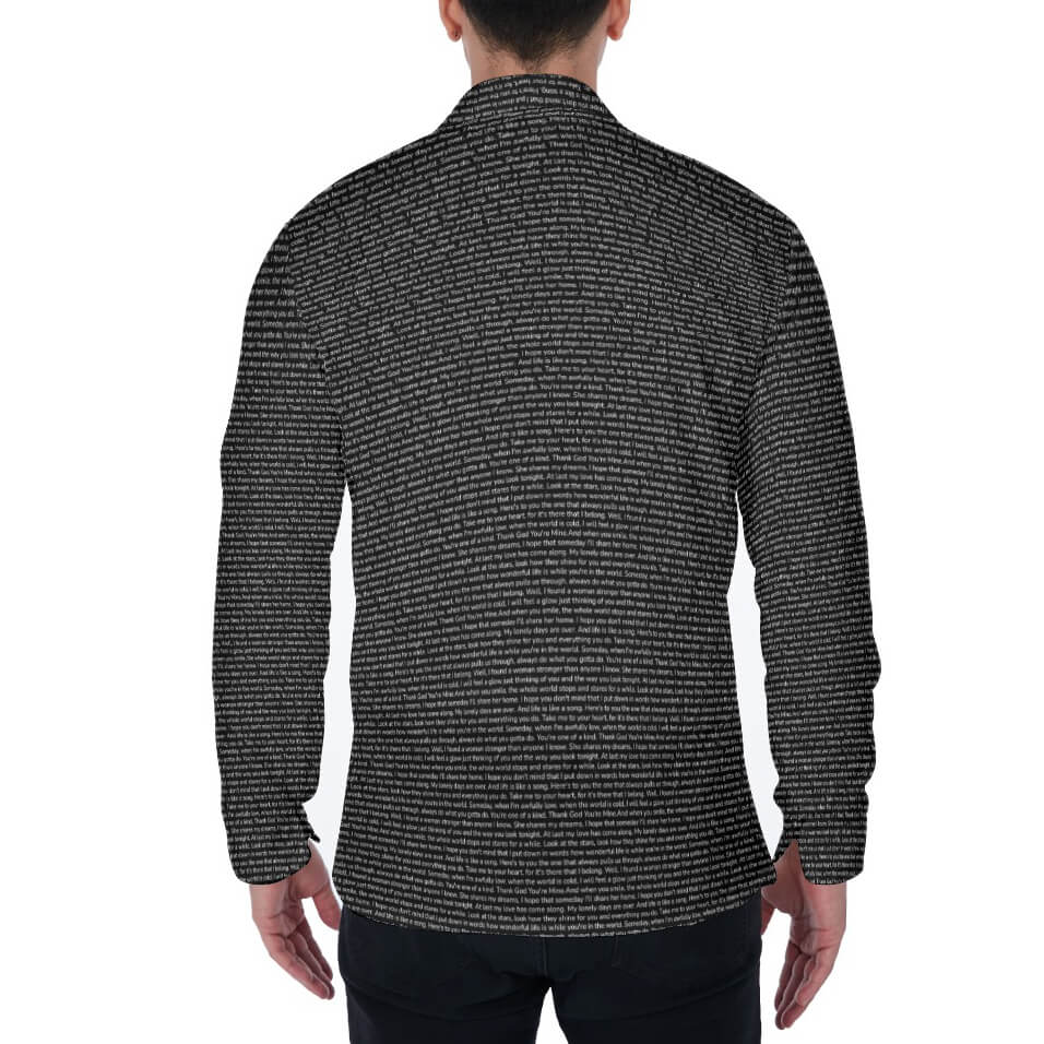 Men's Long Sleeve Button-Up Shirt