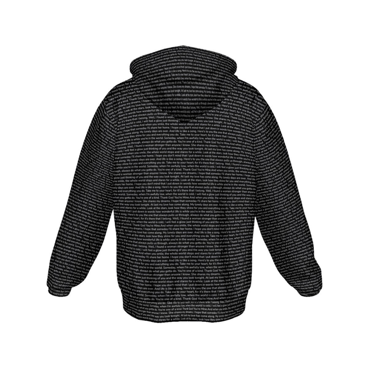 Unisex Heavy Fleece Zip Up Hoodie