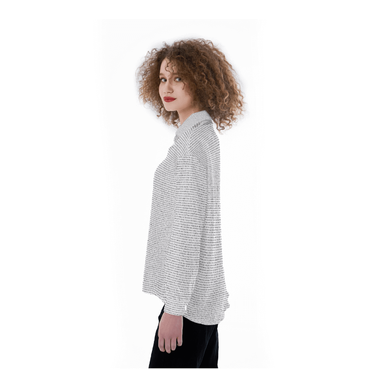 Women's Long Sleeve Satin Shirt