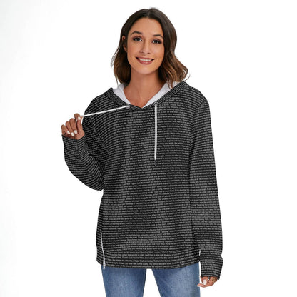 Women's Heavy Fleece Zip-on-the-Side Hoodie