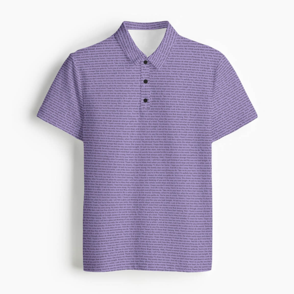 Men's Microfiber Jersey Polo Shirt