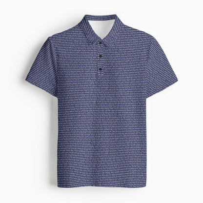 Men's Microfiber Jersey Polo Shirt