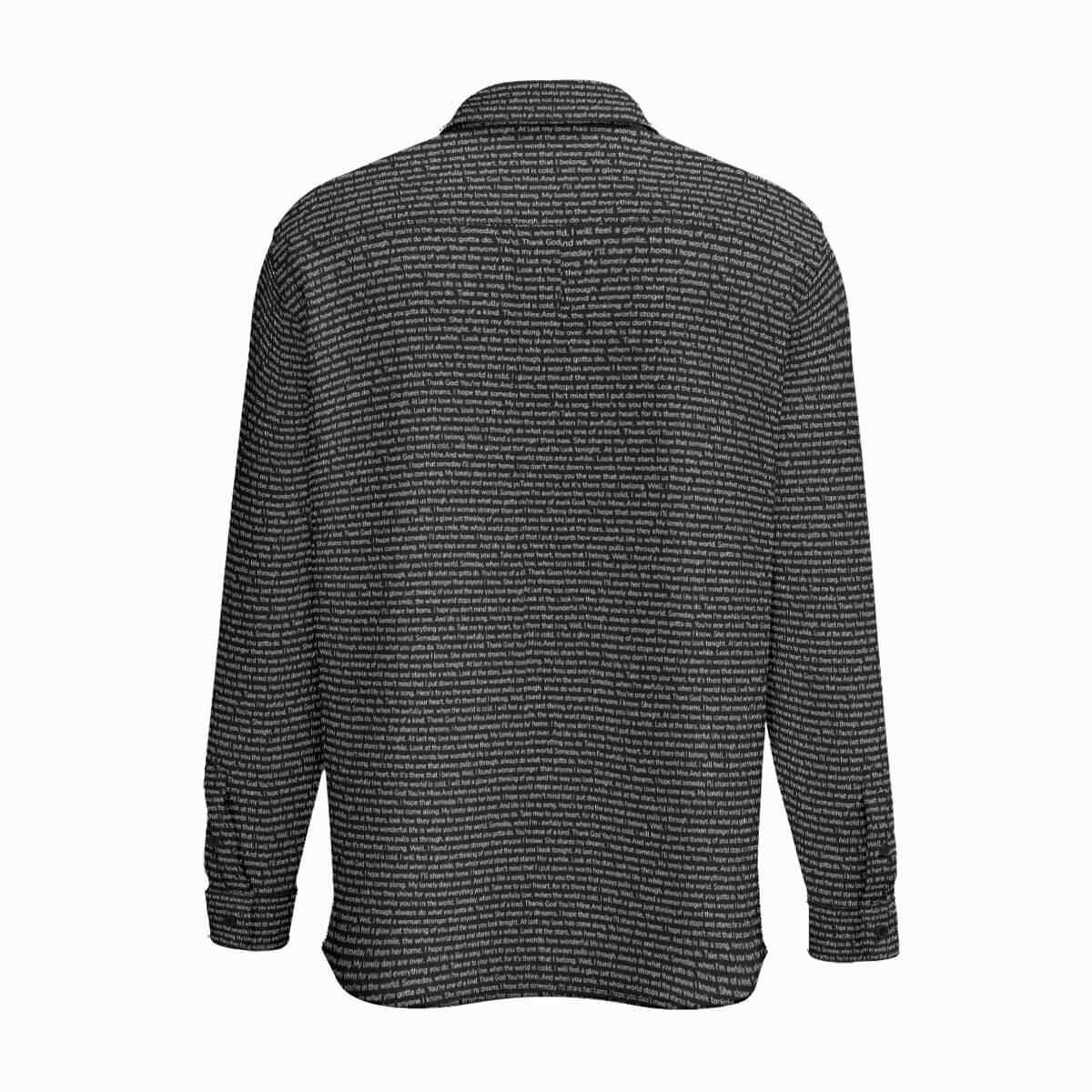Men's Cotton Long Sleeve Pocket Button-Up Shirt