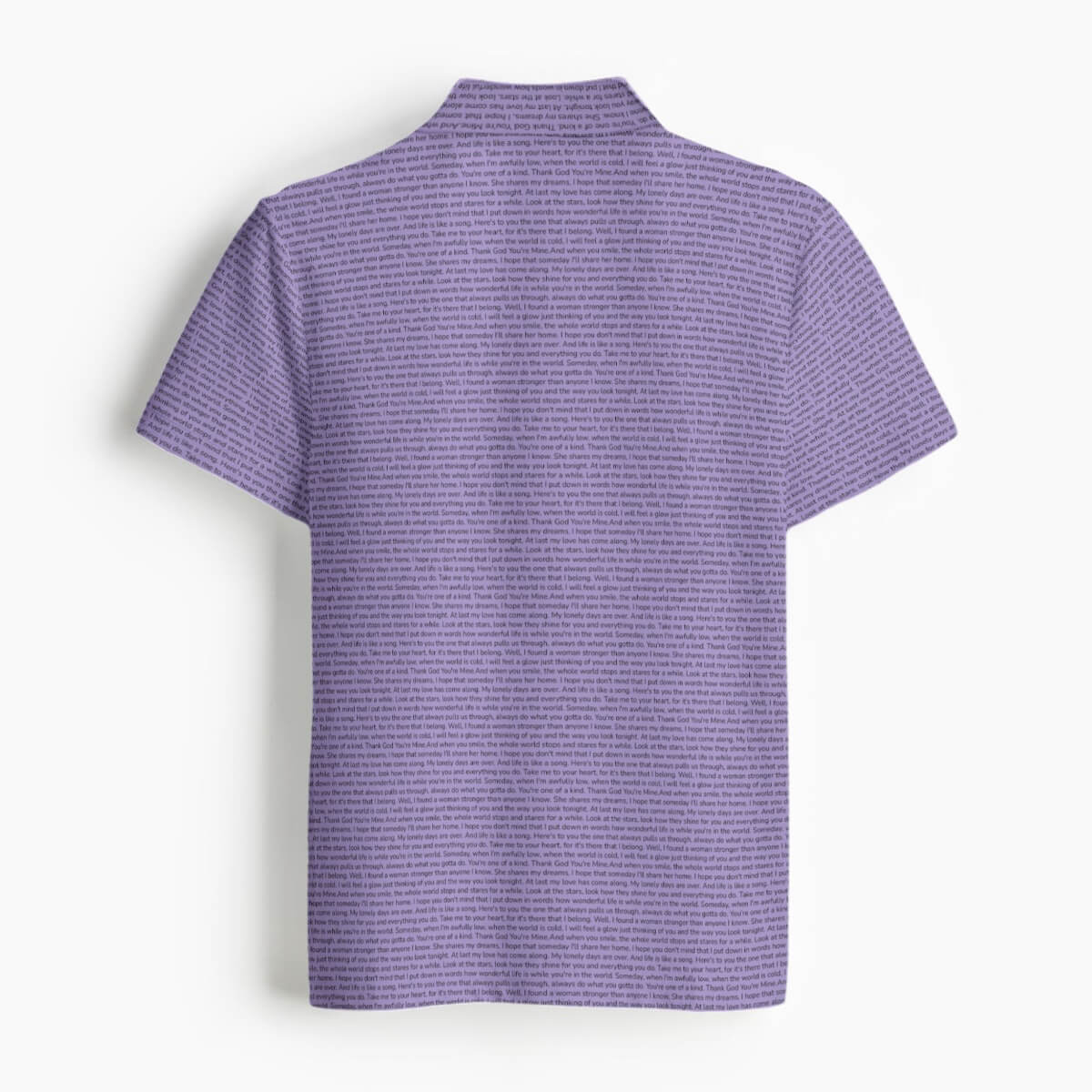 Men's Microfiber Jersey Polo Shirt
