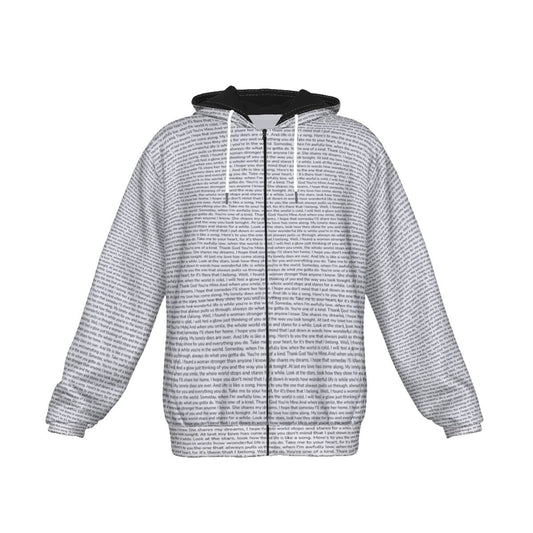 Unisex Heavy Fleece Zip Up Hoodie