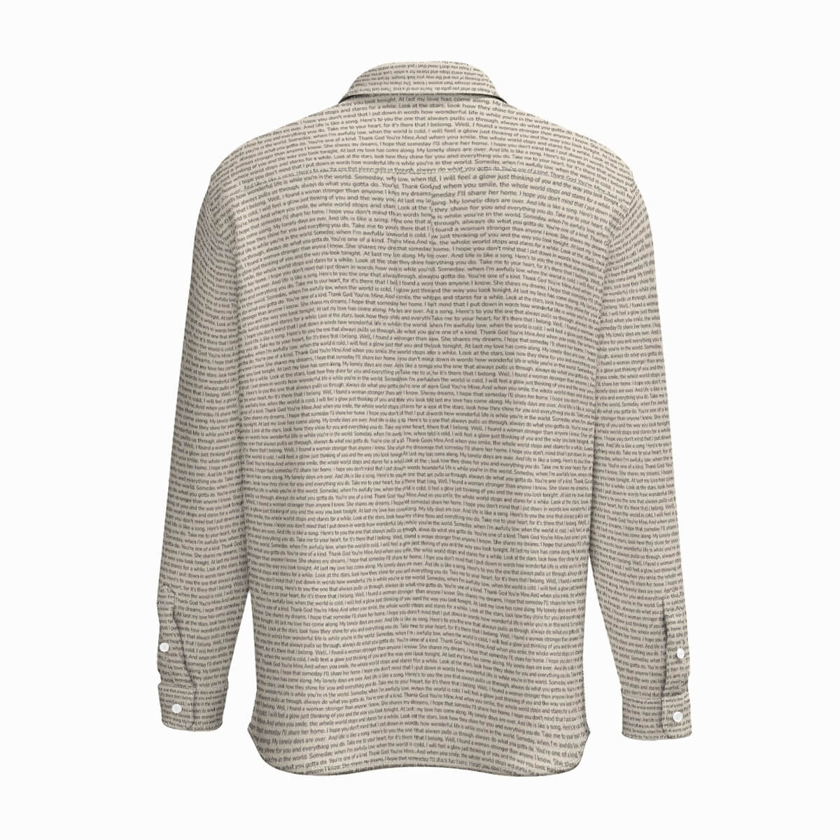 Men's Cotton Long Sleeve Pocket Button-Up Shirt