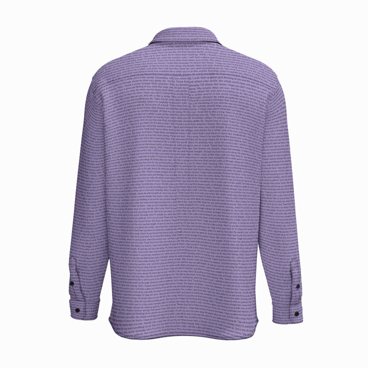 Men's Cotton Long Sleeve Pocket Button-Up Shirt