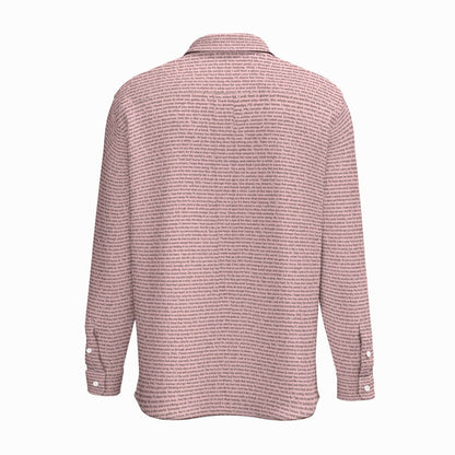 Men's Cotton Long Sleeve Pocket Button-Up Shirt