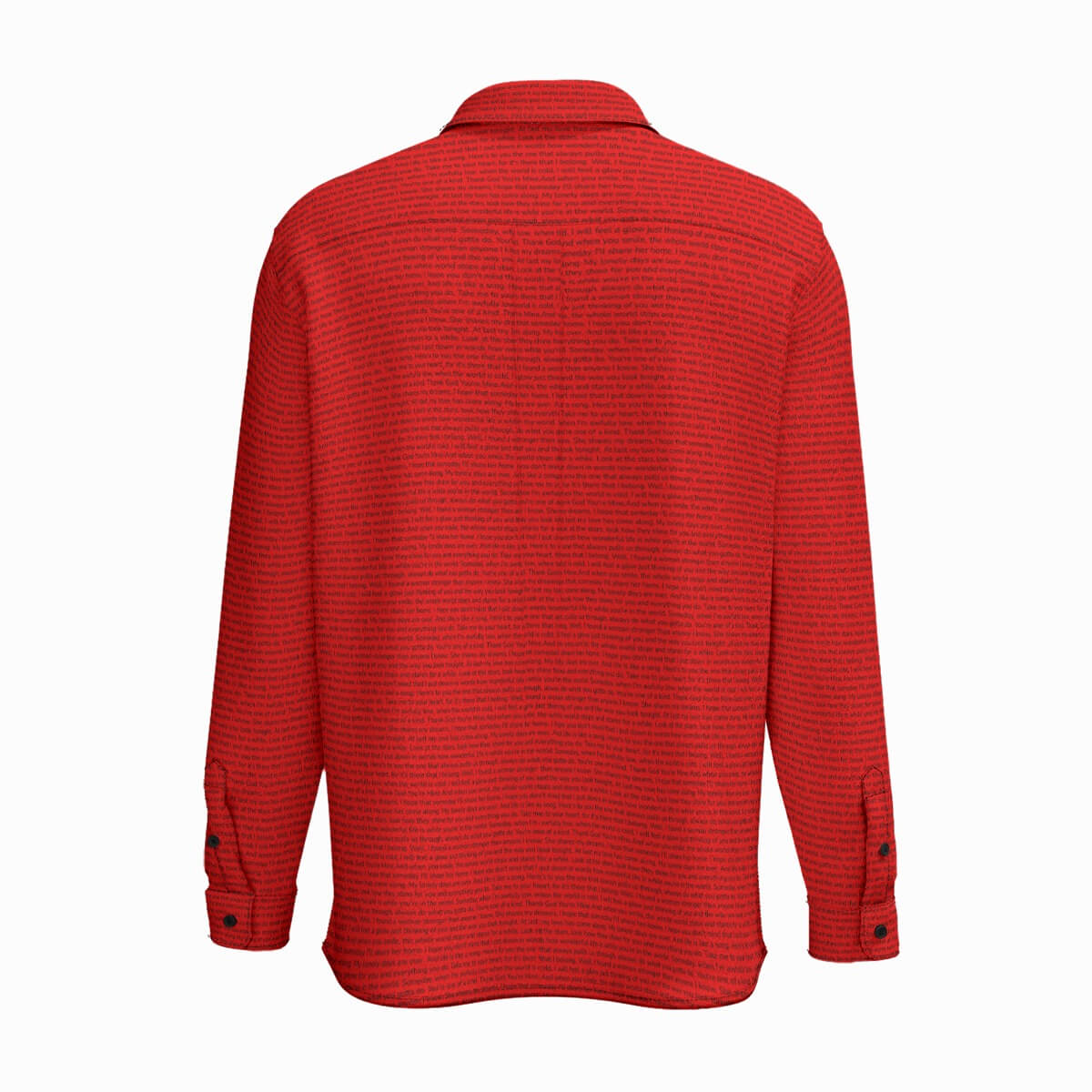 Men's Cotton Long Sleeve Pocket Button-Up Shirt