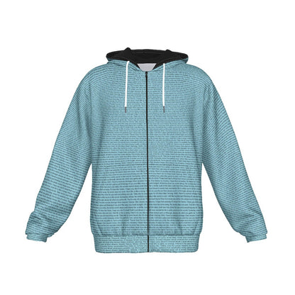 Unisex Heavy Fleece Zip Up Hoodie