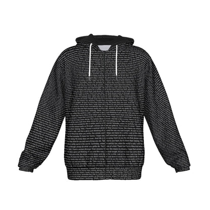 Unisex Heavy Fleece Zip Up Hoodie