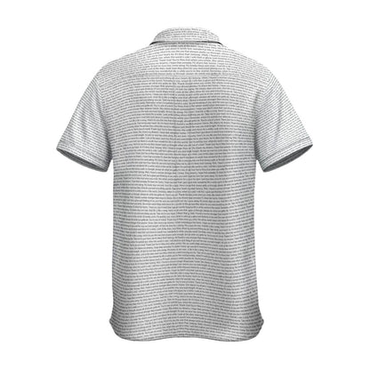 Men's Cotton Short Sleeve Button-Up Shirt