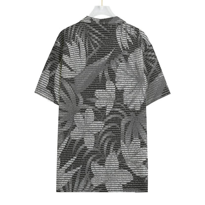 Men's Cotton Tropical Floral Scenic Hawaiian Shirt