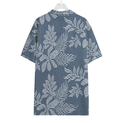 Men's Cotton Tropical Floral Scenic Hawaiian Shirt